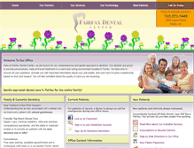 Tablet Screenshot of fairfaxdentalcenter.com